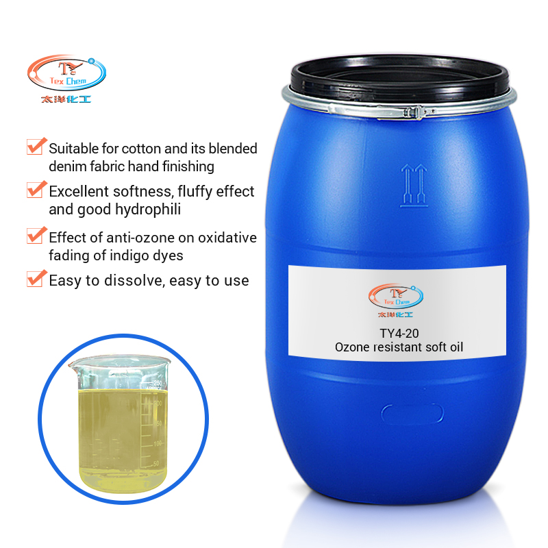 TY4-20 Ozone-Resistant Soft Oil for Indigo & Direct Dyes